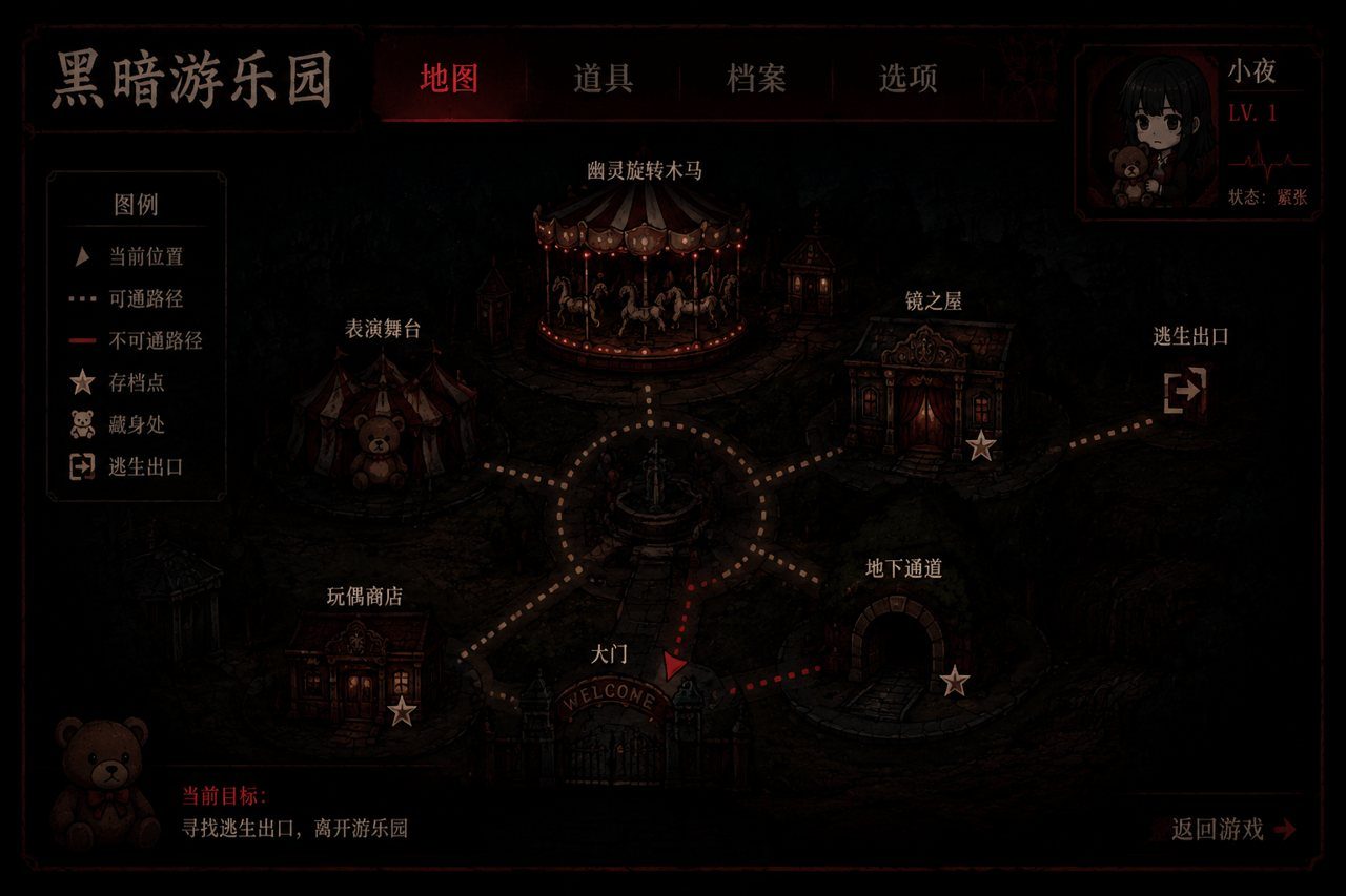 黑暗游乐园 故事片段 内容截图